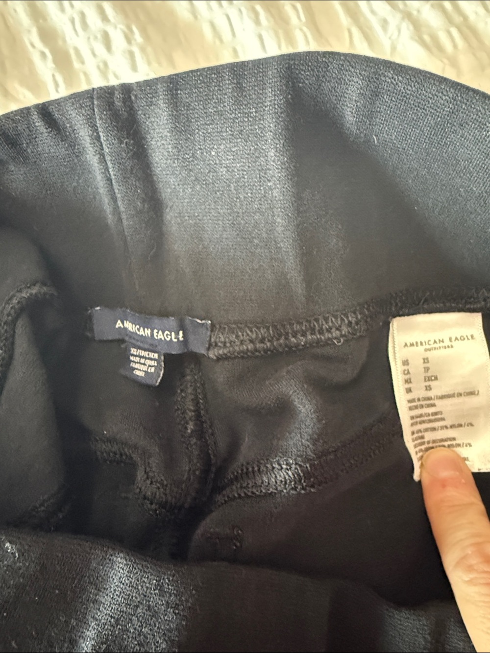 American Eagle Outfitters Men’s Black Joggers